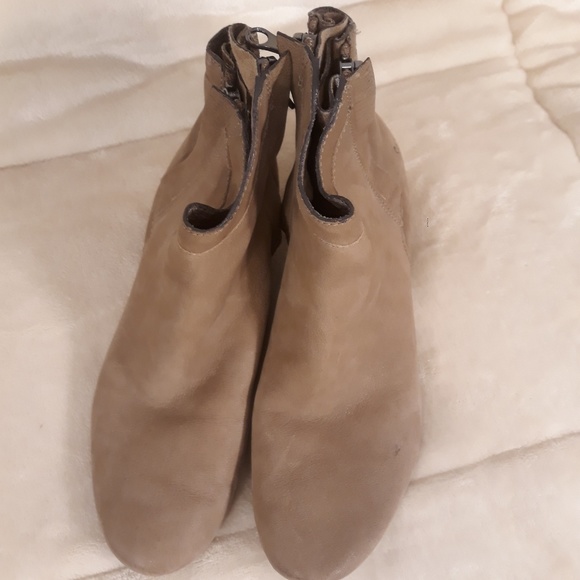 SAM EDELMAN SUEDE BOOTIES SZ 7.5M PM+Q - Picture 3 of 8